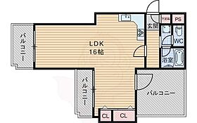 大阪府豊中市寺内２丁目（賃貸マンション1R・6階・35.00㎡） その2