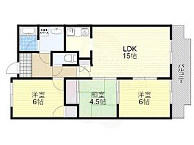 大阪府豊中市上新田２丁目23番3号（賃貸マンション3LDK・2階・68.04㎡） その2