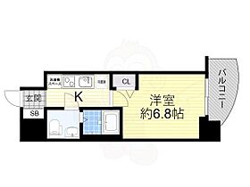 大阪府吹田市江坂町２丁目1番64号（賃貸マンション1K・10階・22.86㎡） その2