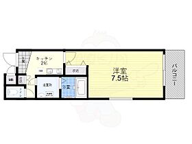 大阪府豊中市千里園１丁目（賃貸アパート1K・1階・25.74㎡） その2