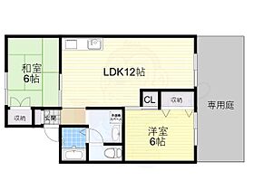 大阪府豊中市熊野町２丁目3番2号（賃貸マンション2LDK・1階・53.00㎡） その2