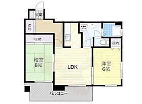 豊中グランドハイツ  ｜ 大阪府豊中市岡上の町２丁目（賃貸マンション2LDK・7階・58.05㎡） その2