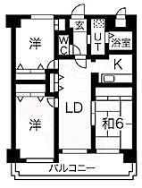 大阪府吹田市佐井寺３丁目21番32号（賃貸マンション3LDK・2階・72.65㎡） その2