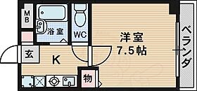 大阪府豊中市上新田１丁目10番28号（賃貸マンション1K・4階・24.00㎡） その2