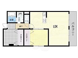ハイツ三ツ池台 3LDKの間取図画像