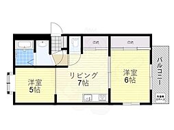 ウエミハイツ 2階/-