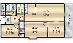 アビタシオン3 2階