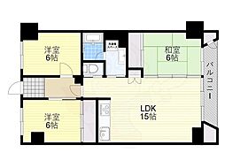 桃山台グランドマンションD2棟 1階