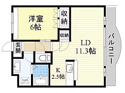 ボナール・ディアコート 2階/-