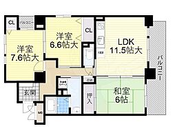 グラシア箕面 3階/-