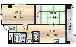 上野坂ハイツ 2階/-