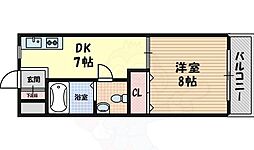 千里山西コーポ第1ビル 1階/-