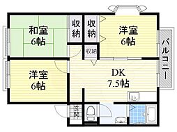サンシャイン緑丘C 2階