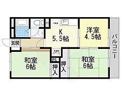 寺田ハイツ 3階/-