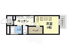 レオパレスグリーンローズ  ｜ 大阪府高槻市永楽町（賃貸マンション1K・2階・19.87㎡） その2