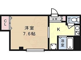 T’s SQUAREakutagawa 302 ｜ 大阪府高槻市芥川町２丁目（賃貸マンション1K・3階・24.50㎡） その2