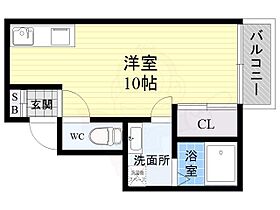 F´grace高槻  ｜ 大阪府高槻市川西町３丁目（賃貸アパート1R・2階・26.33㎡） その2