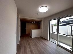 阪急京都本線 上牧駅 徒歩10分の賃貸アパート 1階2LDKのリビング/ダイニング