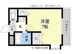 シャトーボヌゥール郡家本町 3階