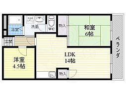 フェリス千代田 2階