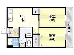 西田マンション 2階