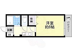 ぷりんせす八丁畷B棟 1階/-