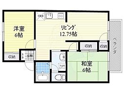 メゾンアサヒ1 2階/-
