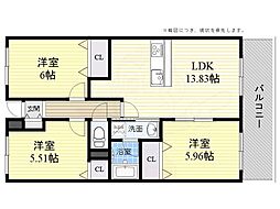 アムールカセイ 3階