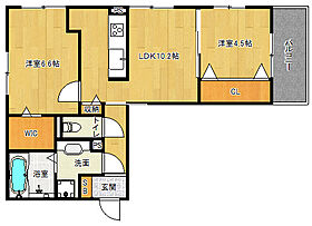 京都府京都市伏見区醍醐辰巳町（賃貸アパート2LDK・3階・53.76㎡） その2