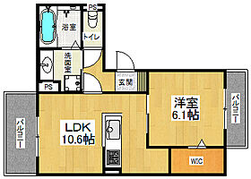 京都府京都市山科区厨子奥苗代元町（賃貸アパート1LDK・2階・41.15㎡） その2