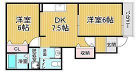 京都府京都市右京区太秦門田町（賃貸アパート2DK・1階・44.82㎡） その2