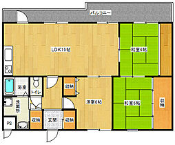 京都府京都市山科区大塚丹田（賃貸マンション3LDK・3階・70.87㎡） その2