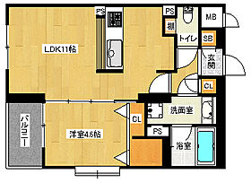 京都府京都市右京区太秦宮ノ前町（賃貸マンション1LDK・5階・37.81㎡） その2