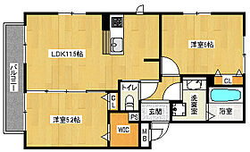 京都府京都市北区紫野西蓮台野町（賃貸マンション2LDK・2階・52.55㎡） その2