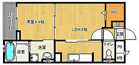 京都府京田辺市田辺中央2丁目（賃貸マンション1LDK・4階・34.91㎡） その2