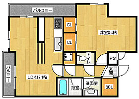 京都府京都市左京区田中南西浦町（賃貸マンション1LDK・5階・53.30㎡） その2