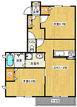 京都府向日市鶏冠井町稲葉（賃貸アパート2LDK・1階・57.08㎡） その2