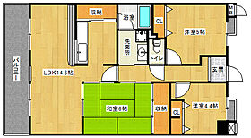 「ラフィネ西京極」  ｜ 京都府京都市右京区西京極北裏町（賃貸マンション3LDK・2階・69.00㎡） その2