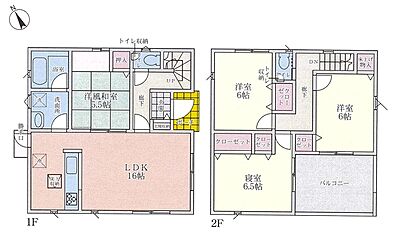 間取り：間取り図