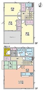 間取り：間取り図