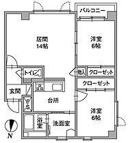 スクイットライツ 103 ｜ 北海道釧路市春採6丁目（賃貸マンション2LDK・1階・68.31㎡） その2