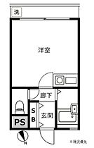 マメドハウス 102 ｜ 神奈川県横浜市港北区大豆戸町（賃貸マンション1R・1階・19.34㎡） その2