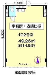 グランゼン・ハイツの間取図画像