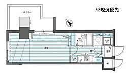 フェニックス新横浜参番館 1Kの間取図画像