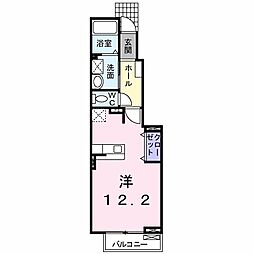 サンリット・レジデンス1 1Kの間取図画像