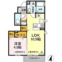 東京都東村山市萩山町４丁目（賃貸アパート1LDK・1階・38.29㎡） その2