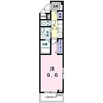 東京都東大和市仲原４丁目（賃貸アパート1K・3階・31.21㎡） その2