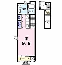 東京都武蔵村山市学園５丁目（賃貸アパート1R・2階・35.26㎡） その2