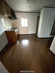 西武拝島線 武蔵砂川駅 徒歩22分の賃貸アパート 3階2DKのリビング/ダイニング