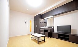 多摩都市モノレール 砂川七番駅 徒歩9分の賃貸マンション 1階ワンルームのリビング/ダイニング